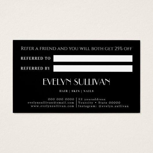 Rose Rosa Referenzkarte (Rückseite)