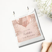 Rose Rosa-Rosa-Ballons Geschenktütchen