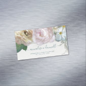 Rose Rosa Rosa Rot Magnetische Visitenkarte (Beispiel)