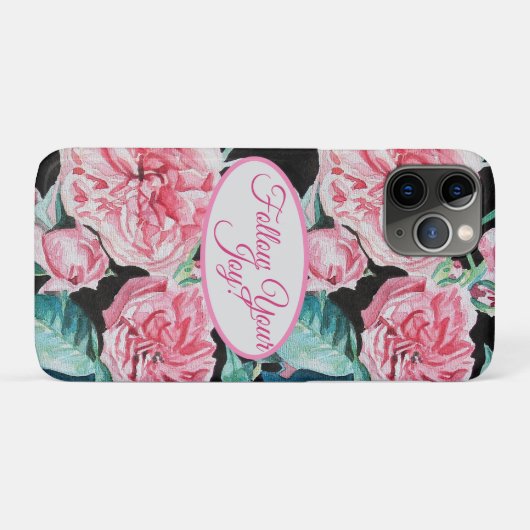 Rose Rosa Roses Blumenstrauß folgen Sie Ihrem Joch Case-Mate iPhone Hülle (Rückseite (Horizontal))