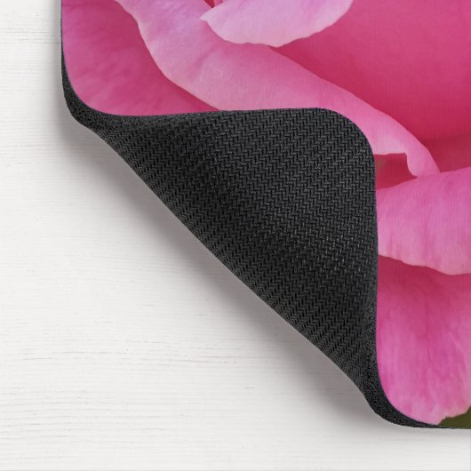 Rose Rosa Tee Mousepad (Ecke)