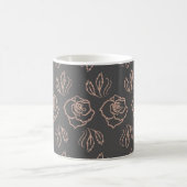 Rose Rosa Ticino Kaffeetasse (Mittel)