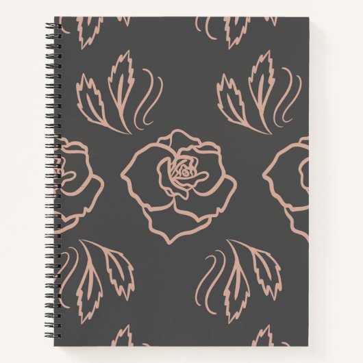 Rose Rosa Ticino Notizblock (Vorderseite)