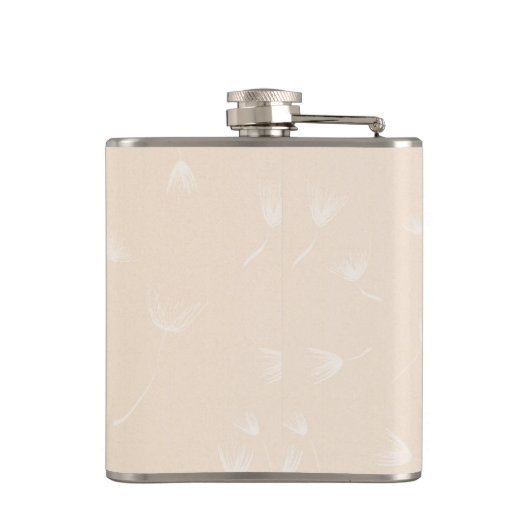 Rose rosa und gelb flachmann (Rückseite)