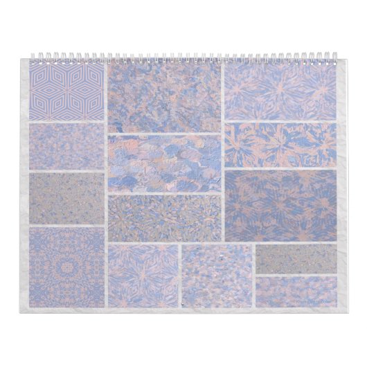 Rose rosa und hellblau kalender (Titelbild)