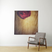 Rose Rose blühen abstrakt romantisch Wandteppich (Beispiel (Horizontal))