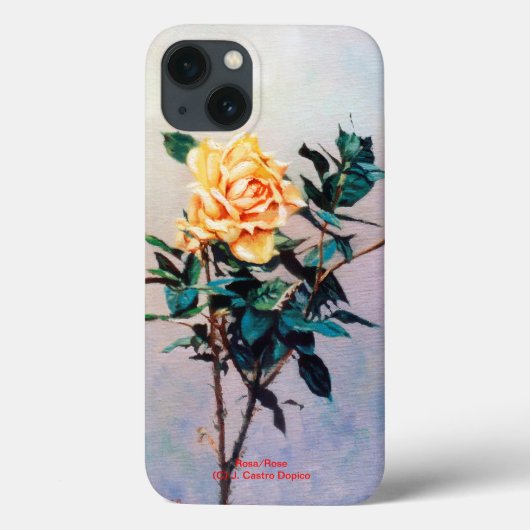 Rose/Rose Case-Mate iPhone Hülle (Rückseite)