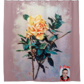 Rose/Rose Duschvorhang (Vorderseite)