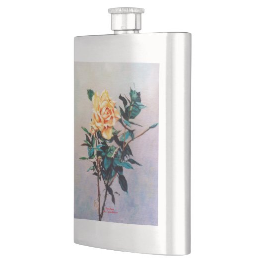 Rose/Rose Flachmann (Links)