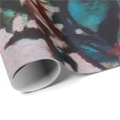 Rose/Rose Geschenkpapier (Rolleneckpunkt)