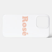 "Rose" Rose hellrosa Weiß Case-Mate iPhone Hülle (Rückseite (Horizontal))