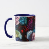 Rose Rose Kunst, Dichtung und Tasse (Links)