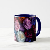 Rose Rose Kunst, Dichtung und Tasse (VorderseiteRechts)