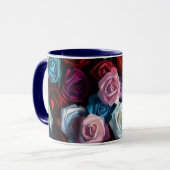 Rose Rose Kunst, Dichtung und Tasse (Vorderseite Links)