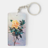 Rose/Rose Schlüsselanhänger (Rückseite)