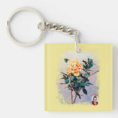 Rose/Rose Schlüsselanhänger (Vorderseite)