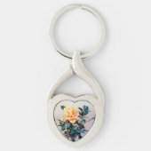 Rose/Rose Schlüsselanhänger (Vorderseite)