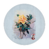Rose/Rose Schneidebrett (Vorderseite)