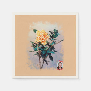 Rose/Rose Serviette