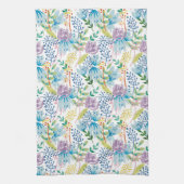 Rosé-Rosé-Teetuch Geschirrtuch (Vertikal)