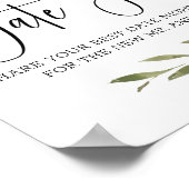 Rose Rosen Rose Rose Elegantes Flora Datum Nacht Z Poster (Ecke)