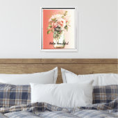 Rose Roses Leinwanddruck (Insitu (Schlafzimmer))