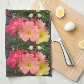 Rose Roses, Rosa Rose Blume Geschirrtuch (Viertel Falte)