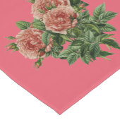 Rose Roses Rosen bouquet – Rosenbouquet Kurzer Tischläufer (Ecke)