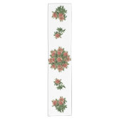 Rose Roses Rosen bouquet – Rosenbouquet Kurzer Tischläufer (Vorderseite)