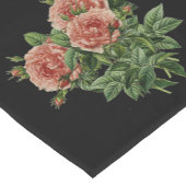 Rose Roses Rosen bouquet – Rosenbouquet Kurzer Tischläufer (Ecke)