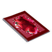 Rose Rosey Notebook Notizblock (Rechte Seite)