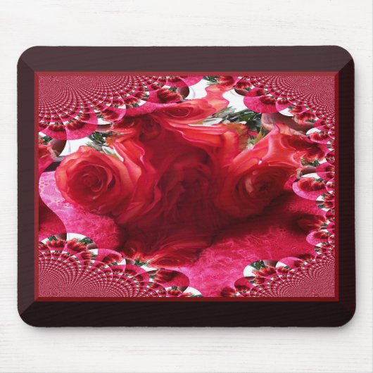 Rose Rosy Mouse Pad Mousepad (Vorne)