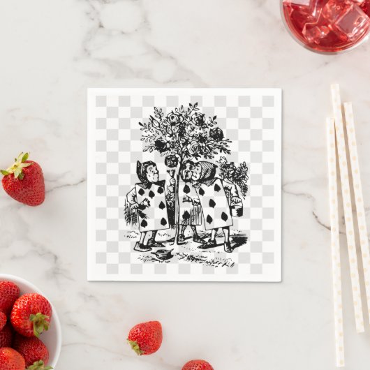 Rose rot 1 serviette (Beispiel)