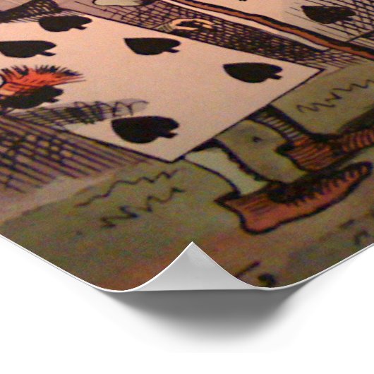 Rose rot 3 poster (Ecke)