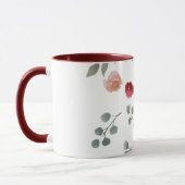 Rose, Rot, Blume, Blumen, Tasse, Tassen (Links)