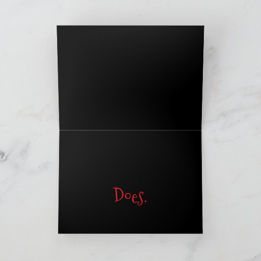 * "Rose Rot" - Liebe funktioniert mit Karte (Innenseite)