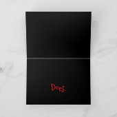 * "Rose Rot" - Liebe funktioniert mit Karte (Innenseite)