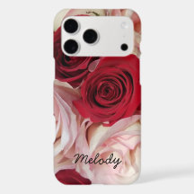 Rose Rot und Rosa Blüten Foto