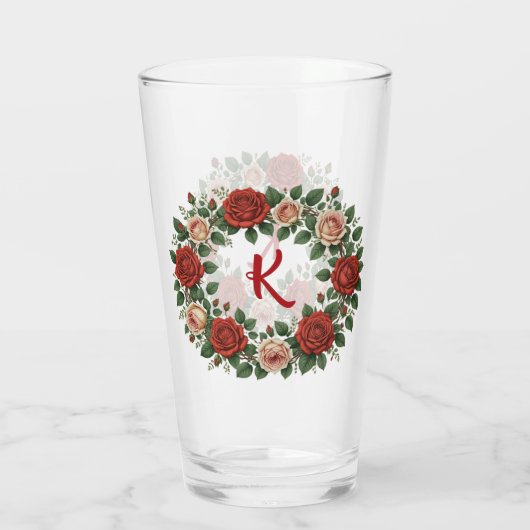 Rose Rot und Rot Glas (Rückseite)