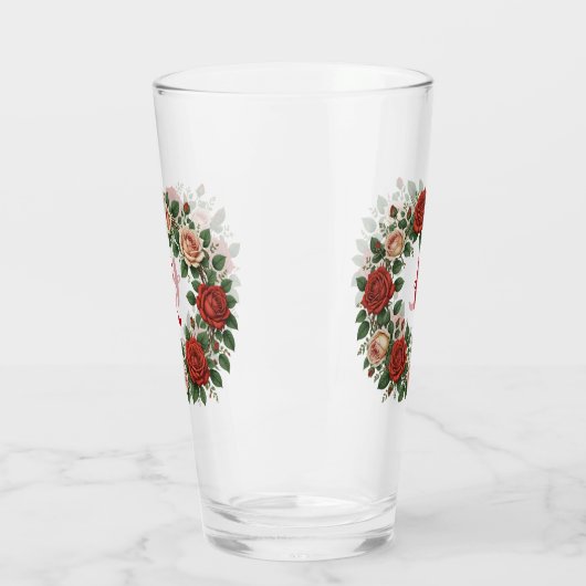 Rose Rot und Rot Glas (Links)