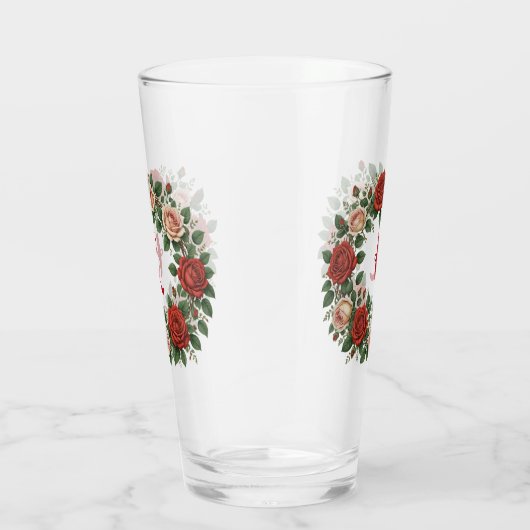 Rose Rot und Rot Glas (Rechts)