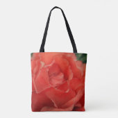 Rose Rote Koralle Blume Blumenblättern Kunst, Dich Tasche (Rückseite)