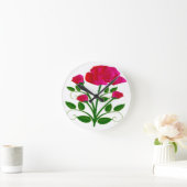 ROSE RUNDE WANDUHR (Zuhause)