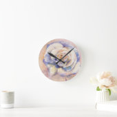 Rose Runde Wanduhr (Zuhause)