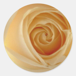 Rose Runder Aufkleber