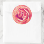 Rose Runder Aufkleber (Tasche)