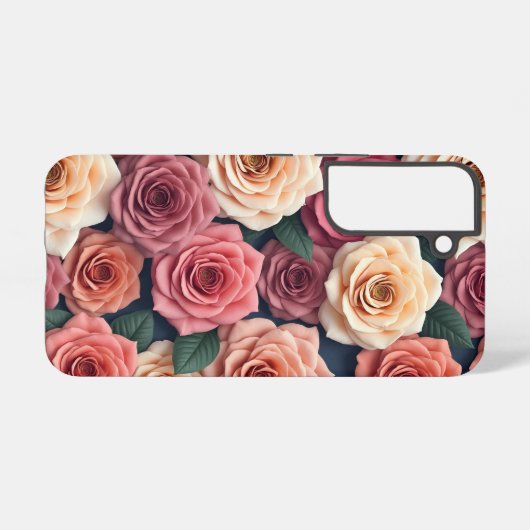 Rose Samsung Galaxy Fall Hülle (Rückseite (Horizontal))