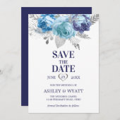 Rose Save The Date (Vorne/Hinten)