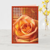 Rose Scent Karte (Gelbe Blume)