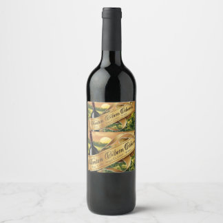 Rosé Schaumwein Brautparty Mini Schaumwein Weinetikett